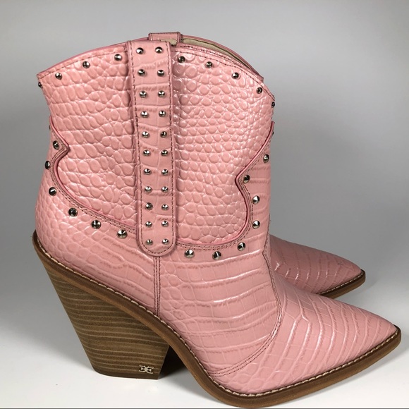 Sam Edelman Studded Croc Iris2 Boot 